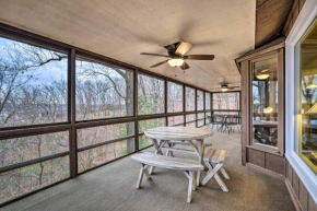 Peaceful Rogers Retreat with Beaver Lake Views!